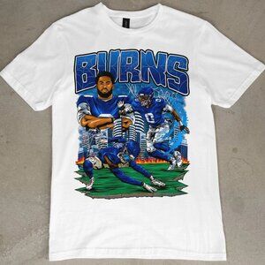 Brian Burns Graphic T Shirt NFL Football Tee Star Vintage Retro Skattebo Dart166